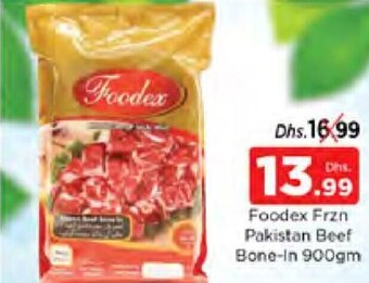 Nesto Foodex Frzn Pakistan Beef Bone-in 900gm offer