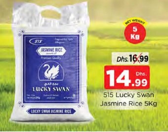 Nesto 515 Lucky Swan Jasmine Rice 5Kg offer