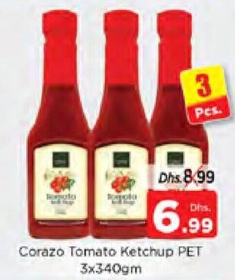 Nesto Corazo Tomato Ketchup PET 3x340gm offer