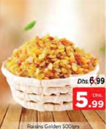 Nesto Raisins Golden 500gm offer