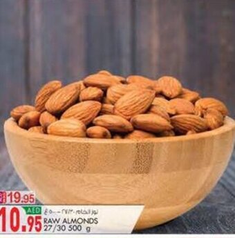 KM Trading RAW ALMONDS 27/30 500G offer