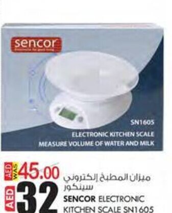 KM Trading SENCOR ELECTRONIC KITCHEN SCALE SN1605 offer