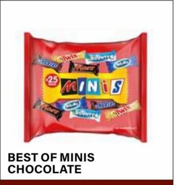 Choithrams BEST OF MINIS CHOCOLATE offer