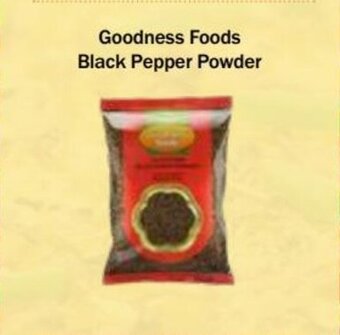 Choithrams Goodness Foods Black Pepper Powder offer