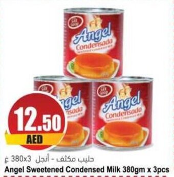 Almaya supermarket Angel Sweetened Condensed Milk 380gm x 3pcs offer