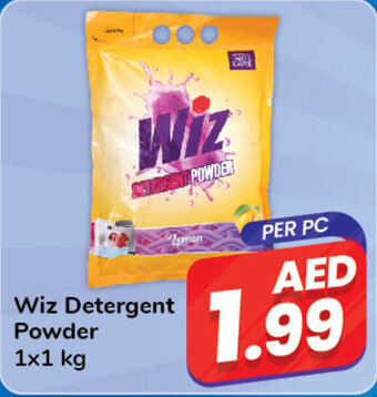 Day To Day Wiz Detergent Powder 1x1 kg offer