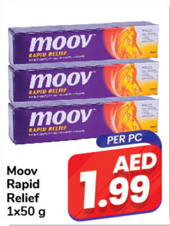 Day To Day Moov Rapid Relief 1x50 g offer