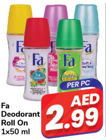 Day To Day Fa Deodorant Roll On 1x50 ml offer