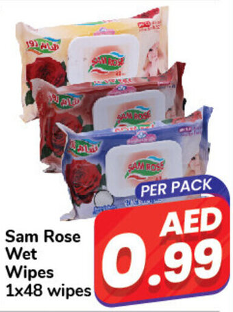 Day To Day Sam Rose Wet Wipes 1x48 wipes offer