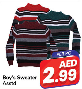 Day To Day Boy's Sweater offer