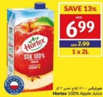 Viva Hortex 100% Apple Juice 2L offer