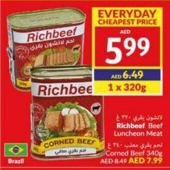 Viva Richbeef Beef Luncheon Meat 320g offer