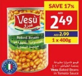 Viva Vesu Baked Beans in Tomato Sauce 400g offer