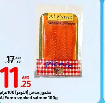 Carrefour Al Fumo smoked salmon 100g offer