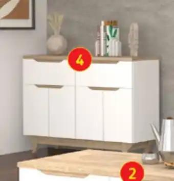 E City Cabinet Multi-Function White offer