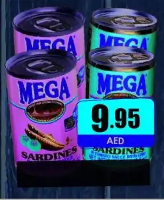 Amber Mega Sardines 4 x 155g offer
