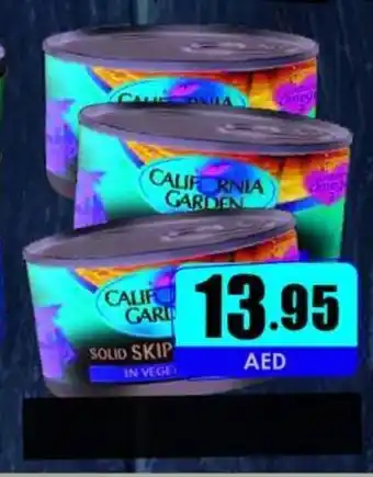 California Garden Skipjack Tuna 3 x 170g