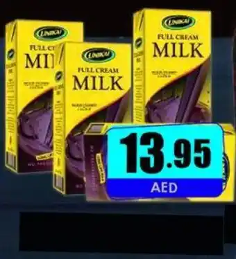 Amber Unikai Long Life Milk 4 x 1 Ltr offer
