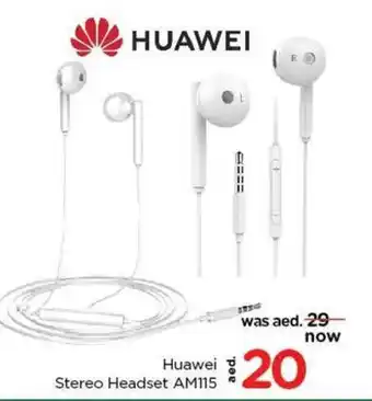 Nesto Huawei Stereo Headset AM115 offer