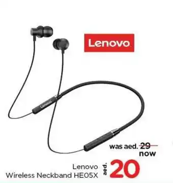 Nesto Lenovo Wireless Neckband HE05X offer