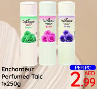Day To Day Enchanteur Perfumed Talc 1x250g offer