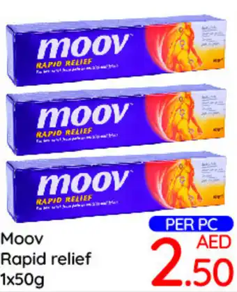 Day To Day Moov Rapid relief 1x50g offer