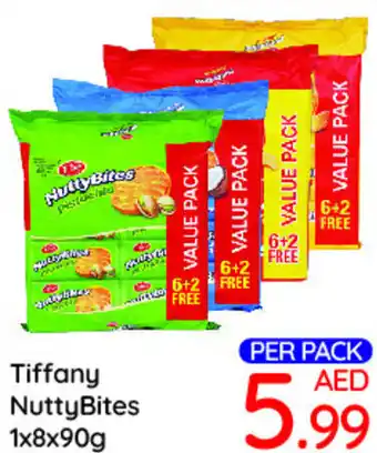 Day To Day Tiffany Nutty Bites 1x8x90g offer