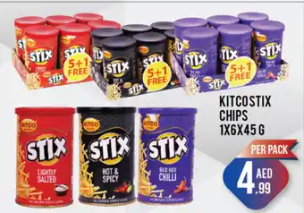Day To Day KITCOSTIX CHIPS 1X6X45 G offer