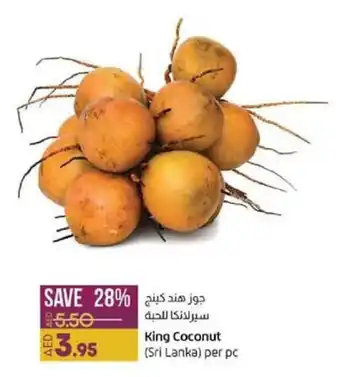 Lulu Hypermarket King Coconut offer