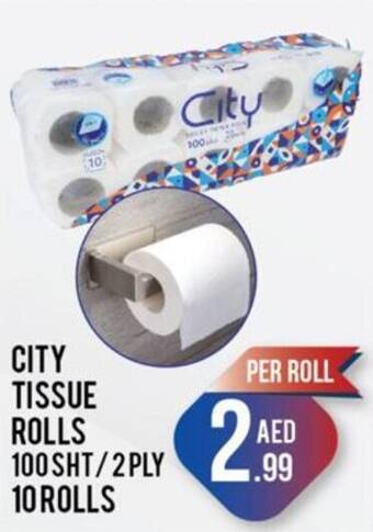 Day To Day CITY TISSUE ROLLS offer