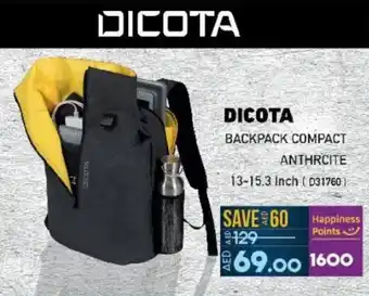Lulu Hypermarket DICOTA BACKPACK COMPACT offer