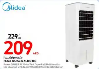 Carrefour Midea air cooler AC100 18B offer