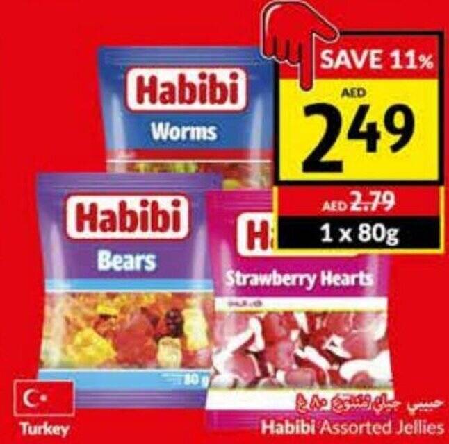 Viva Habibi Assorted Jellies 80g offer