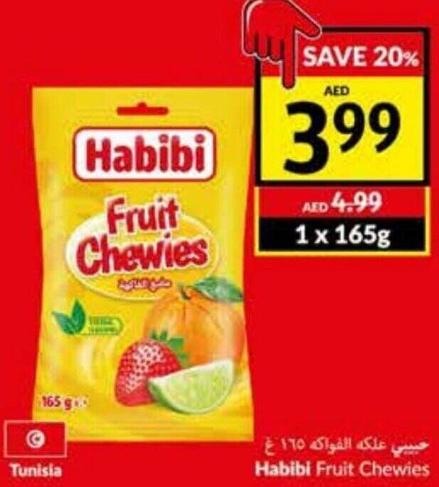 Viva Habibi Fruit Chewies offer