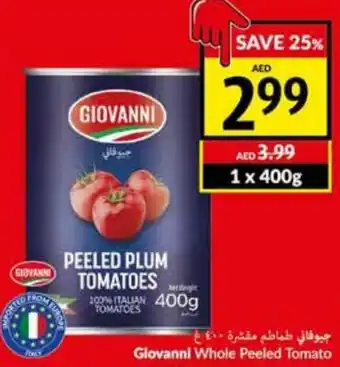 Viva Giovanni Whole Peeled Tomato 400g offer