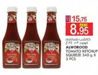KM Trading ALWOROOD TOMATO KETCHUP SQUEEZE 340 g X 3 PCS offer