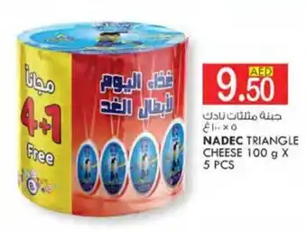 KM Trading NADEC TRIANGLE CHEESE 100 g X 5 PCS offer