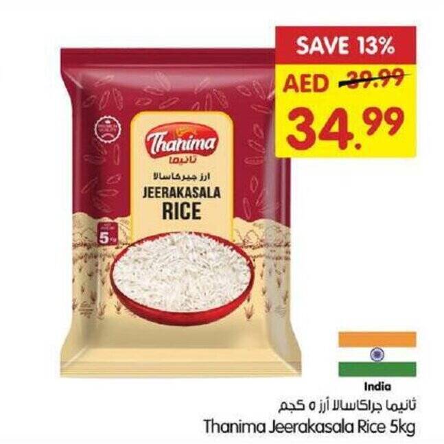 Gala Supermarket Thanima Jeerakasala Rice 5kg offer
