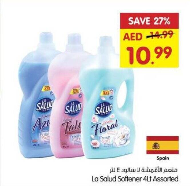 Gala Supermarket La Salud Softener 4Lt offer