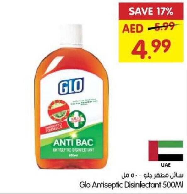 Gala Supermarket Glo Antiseptic Disinfectant 500Ml offer