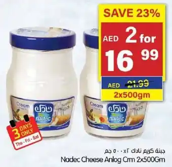 Gala Supermarket Nadec Cheese Anlog Crm 2x500Gm offer