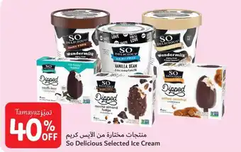 Union Coop So Delicious Selected Ice Cream offer