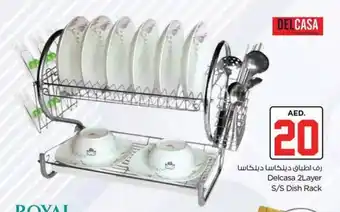 Nesto Delcasa 2Layer S/S Dish Rack offer
