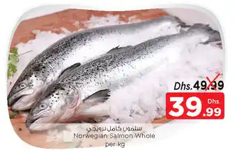 Nesto Norwegian Salmon Whole per kg offer