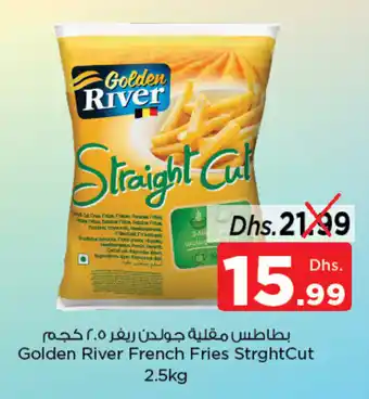 Nesto Golden River French Fries StrghtCut 2.5kg offer