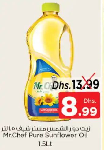 Nesto Mr.Chef Pure Sunflower Oil 1.5Lt offer
