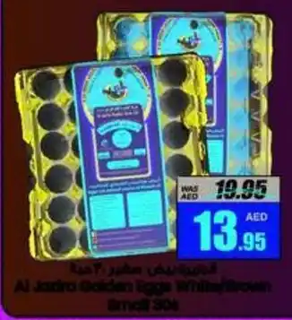 Armed forces cooperative society Al Jazira Golden Eggs White/Brown Small 30s offer