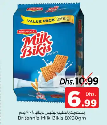 Nesto Britannia Milk Bikis 8 x 90gm offer