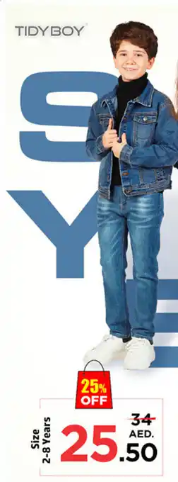 Nesto Boys Denim Jacket asstd 2-8 Years offer