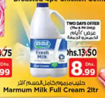 Nesto Marmum Milk Full Cream 2ltr offer